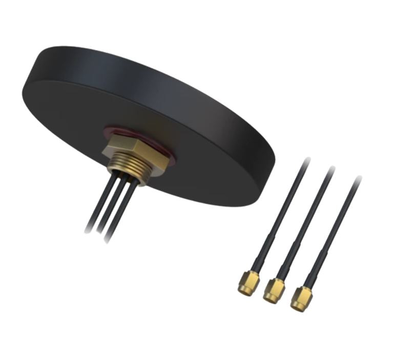 Teltonika Combo SISO Mobile GNSS WIFI Flush Mount Mobile Antenna for Vehicle Cabinet - Compatible with TRB245 and TRB 255