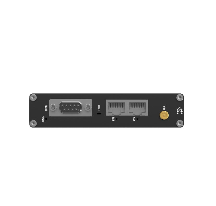 Teltonika RUT142 Industrial Router, Wi-Fi 4, RS232  for Serial Communication, Integrated DIN Rail Bracket, 3-Pin Power Connector, PSU excluded