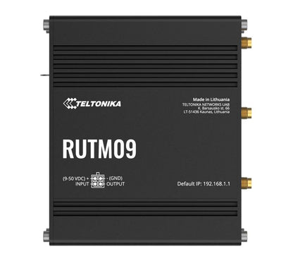 Teltonika RUTM09 wireless 4G LTE, 2 SIM cards, 4 x RJ45 ports, 10 100 1000 Mbps, PSU included