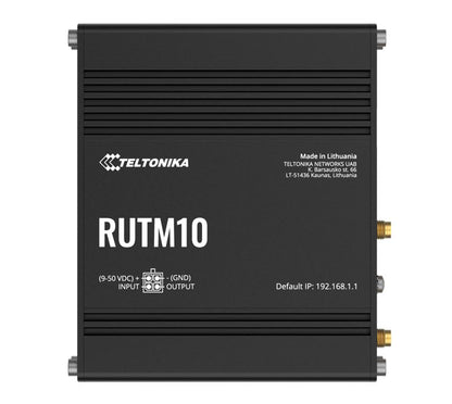 Teltonika RUTM10 wired with 4x Gigabit Ethernet ports, Dual-band Wi-Fi, 128 tag port-based VLANs, PSU included