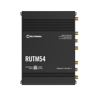 Teltonika RUTM54 Dual 5G Router, Dual SIM  eSIM, Telit 5G Modem, Auto-Failover,