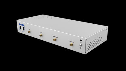 Teltonika RUTXR1 Enterprise Rack-mount SFP LTE Router, 5x Gigabit Ethernet Ports, Dual Sim Failover, Redundant Power Supplies, PSU included
