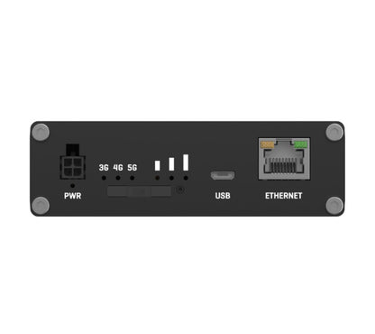 Teltonika TRB500 Industrial 5G Gateway, Ultra-high Cellular Speeds of up to 1 Gbps, Backward Compatible with 4G (LTE CAT 20) Network, PSU included