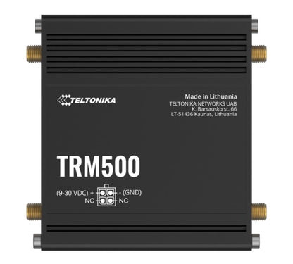 Teltonika TRM500 Industrial Cellular Modem, 5G (3.4 Gbps)  4G (Cat19), with USB Type-C, PSU included