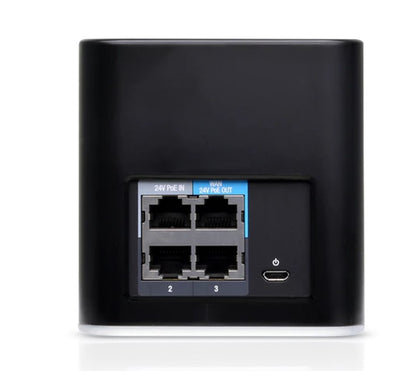 Ubiquiti airCube ISP Wi-Fi Access Point- 802.11n Wireless - 4x 10 100m Ethernet - Super Antenna Provides Wide-area Coverage
