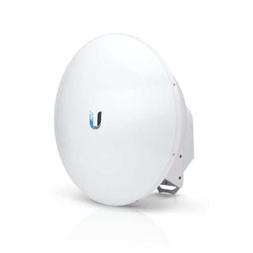 Ubiquiti 5GHz airFiber Dish 23dBi Slant 45 Degree Signal Angle For Optimum Interference Avoidance, Universal Pole Mount,  Weatherproof