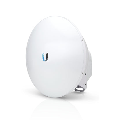 Ubiquiti 5GHz airFiber Dish 23dBi Slant 45 Degree Signal Angle For Optimum Interference Avoidance, Universal Pole Mount,  Weatherproof