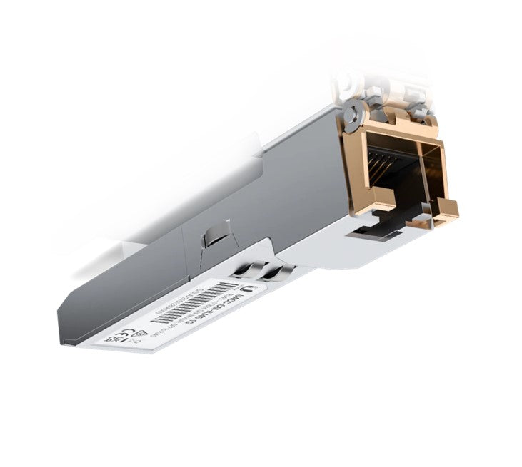 Ubiquiti SFP to RJ45 Transceiver Module, 1000Base-T Copper SFP Transceiver, 1Gbps Throughput Rate, Supports Up to 100m