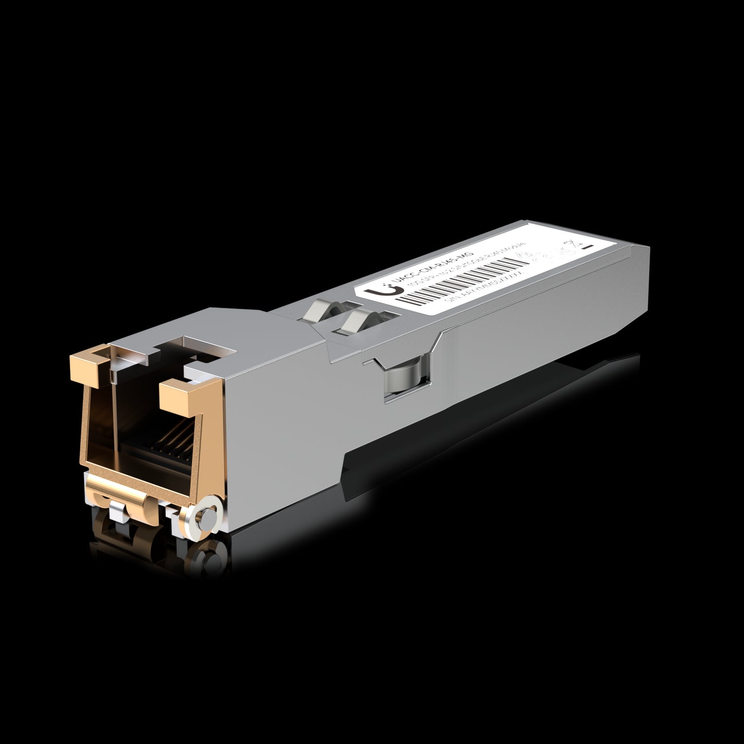 Ubiquiti SFP  to RJ45 Transceiver Module, 1 2.5 5 10GBase-T Copper SFP Transceiver, 1 2.5 5 10 Gbps Throughput, Supports Up To 100m