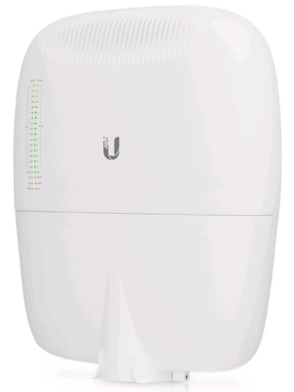 Ubiquiti EdgePoint 16 Port PoE Outdoor WISP Switch - 4x 54v 24v PoE Ports, 12x 802.3af 48v PoE Ports - ESD Power Protection,