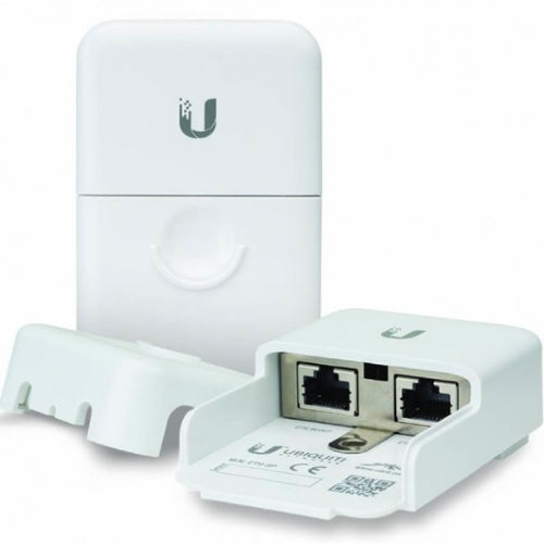 Ubiquiti Ethernet Surge Protector, Engineered Protect Any PoweroverEthernet (PoE)  NnonPoE Device, Connection Speeds Up to 1 Gbps