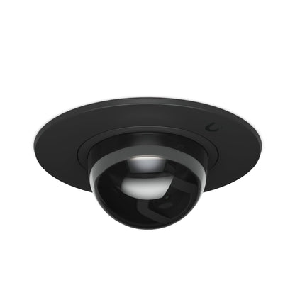 Ubiquiti G5 Dome Camera Ultra Flush Mount,Black,Accessory For Recessed Instal Into A Wall Ceiling With Smoked Bubble Enhanced Discretion