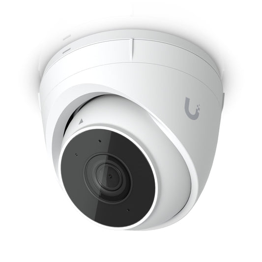 Ubiquiti UniFi G5 Turret Ultra, White, Ultra-compact, Tamper-resistant IK04, IP66 Weatherproof 2K HD PoE Camera, Long-range Night Vision