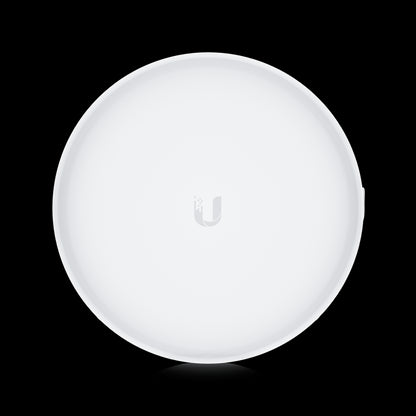 Ubiquiti 60GHz AirMax GigaBeam Plus Radio, Low Latency 1.5 Gbps Throughput, Up to 1.5km Distance,35 dBi Antenna Gain, Integrated Reflector