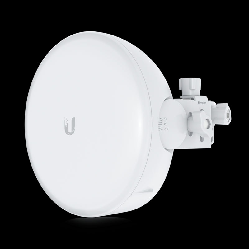 Ubiquiti 60GHz AirMax GigaBeam Plus Radio, Low Latency 1.5 Gbps Throughput, Up to 1.5km Distance,35 dBi Antenna Gain, Integrated Reflector