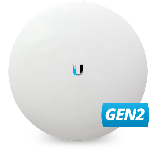 Ubiquiti airMAX NanoBeam 5AC, Compact, UISP-ready, 5 GHz, 10 km link range, 450 Mbps throughput, Easy Mountingr
