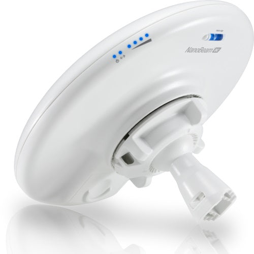 Ubiquiti airMAX NanoBeam 5AC, Compact, UISP-ready, 5 GHz, 10 km link range, 450 Mbps throughput, Easy Mountingr