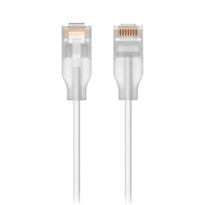 Ubiquiti UniFi Etherlighting Patch Cable, Length 15m, White, Nano-Thin Patch Cable With 10 GbE Support, Designed To Showcase Etherlighting Effects.