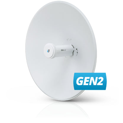 Ubiquiti Airmax PowerBeam 5AC-Gen2, 5 GHz Point-to-Point (PtP) Bridge, Integrated Dish Reflector, 450 Mbps 5 GHz, 15 km Range