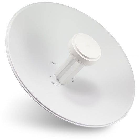 Ubiquiti PowerBeam M5 25dBi 5GHz 802.11n MIMO Antenna, 150 Mbps Throughput,  25 km Link Range