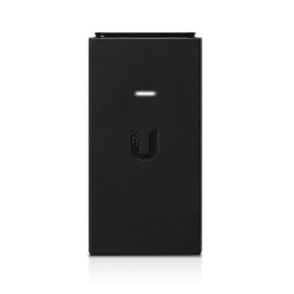 Ubiquiti PoE Adapter, 24VDC, 12W, Gigabit Ethernet, ESD protection  LED, Surge and Clamping Protection, Black