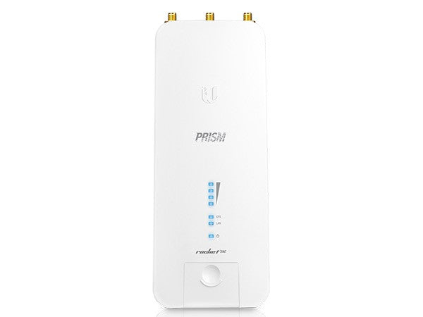 Ubiquiti Rocket 2AC Prism 2GHz Lite airMAX ac BaseStation, 150 Mbps throughput, Integrated GPS sync,50 Client Capacity, Dedicated Spectral Analysis