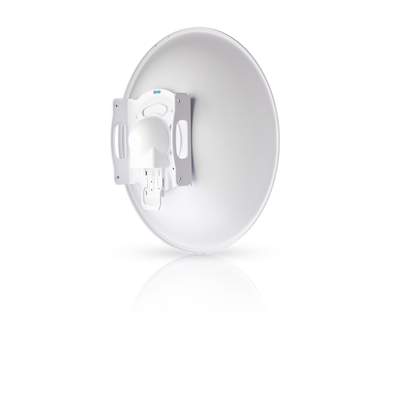 Ubiquiti UISP 5GHz RocketDish 30dBi With Rocket Kit Light Weight. 2x2 Dual-polarity Performance. Compatible With Rocket Prism 5AC