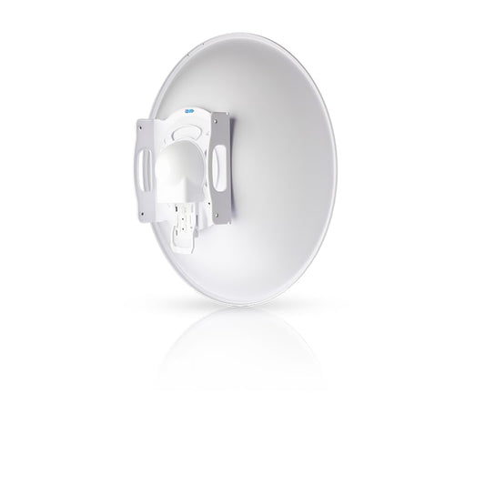Ubiquiti UISP 5GHz RocketDish 30dBi With Rocket Kit Light Weight. 2x2 Dual-polarity Performance. Compatible With Rocket Prism 5AC
