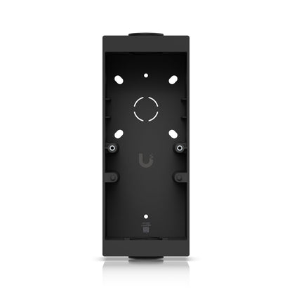 Ubiquiti Reader Pro Junction Box,Black,For UniFi Professional Access ReadersDoorbells,Sup Flat Surface Mounting  Attachment to 3 4 ft Coduit
