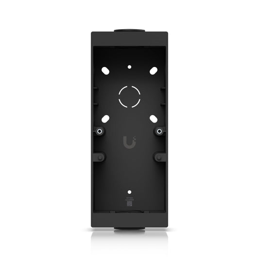 Ubiquiti Reader Pro Junction Box,Black,For UniFi Professional Access ReadersDoorbells,Sup Flat Surface Mounting  Attachment to 3 4 ft Coduit