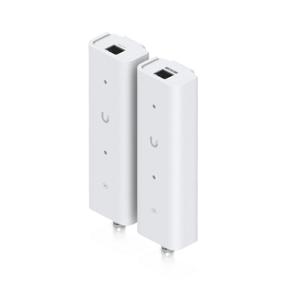 Ubiquiti Pair of extenders that extends PoE over twisted-pair or coaxial cables, ideal for retrofit scenarios.