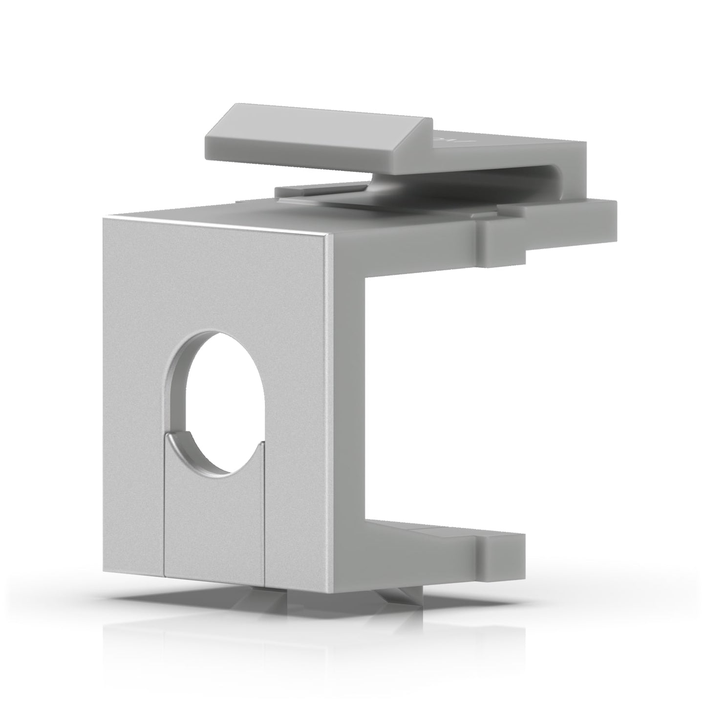 Ubiquiti Keystone Blank Snap-in Insert Pass-Through,12-Pack,Cover Unused Ports On Blank Keystone Patch Panel, Clean Aesthetic Appearance