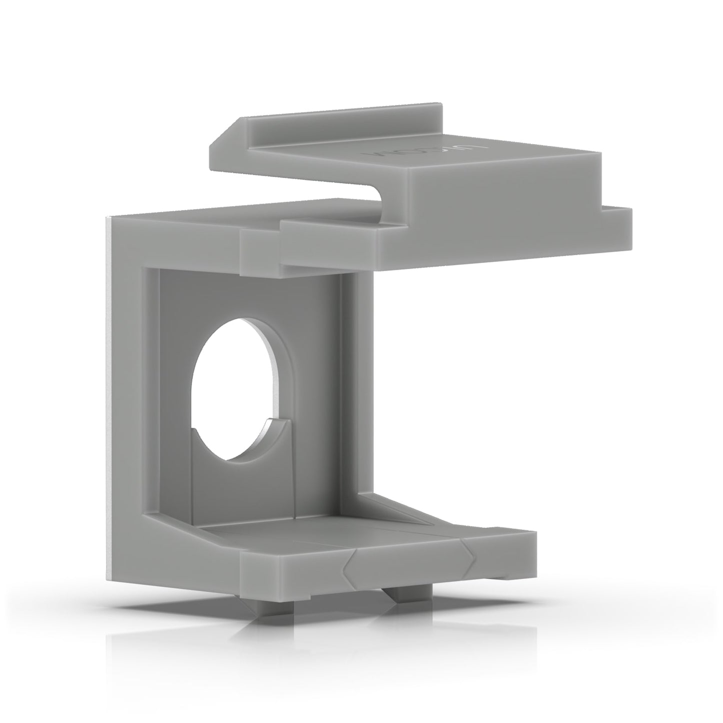 Ubiquiti Keystone Blank Snap-in Insert Pass-Through,12-Pack,Cover Unused Ports On Blank Keystone Patch Panel, Clean Aesthetic Appearance