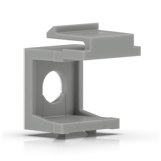 Ubiquiti Keystone Blank Snap-in Insert Pass-Through,12-Pack,Cover Unused Ports On Blank Keystone Patch Panel, Clean Aesthetic Appearance