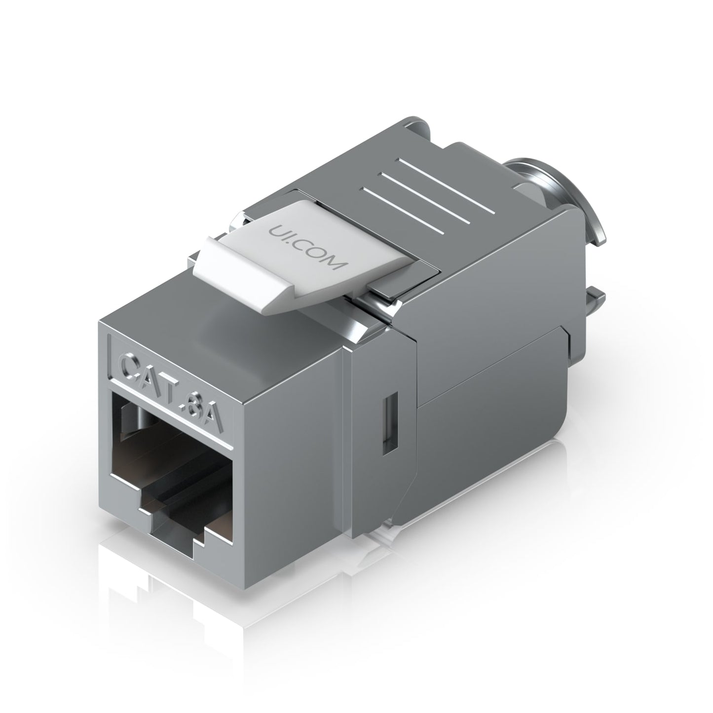 Ubiquiti Cat6A Toolless Keystone Jack, 12-Pack, For Terminating Cat6A Ethernet Jack Without The Use Of Punch-down  Crimping Tool
