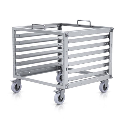 Ubiquiti Toolless Mini Rack, 6U-sized Device Rack with 24-port Blank Patch Panel, Can Assembled Without Tools, Lockable Casters