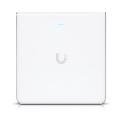 Ubiquiti UniFi Wi-Fi 6 Enterprise Sleek, Wall-mounted WiFi 6E Access Point, Integrated Four-port Switch, For High-density Office Network