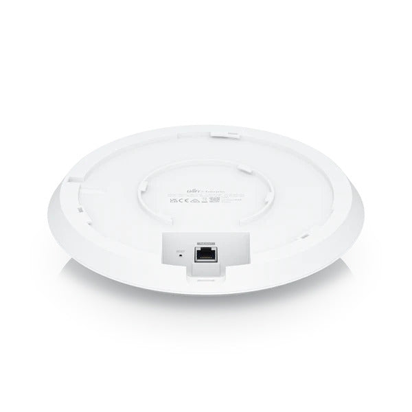 Ubiquiti UniFi U6-Enterprise WiFi 6E 4x4 MIMO PoE Access Point,140m Coverage,600 Device2.5GbE Uplink, Ceiling Mount,For High-Density