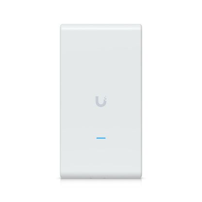 Ubiquiti U6 Mesh ProIndoor Outdoor WiFi 6 AP,4 Spatial Stream,An Integrated Super Antenna Gigabit Passthrough Port,PoE Power,185 m² Coverage
