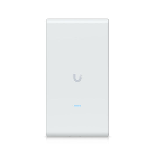Ubiquiti U6 Mesh ProIndoor Outdoor WiFi 6 AP,4 Spatial Stream,An Integrated Super Antenna Gigabit Passthrough Port,PoE Power,185 m² Coverage