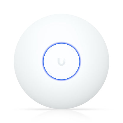Ubiquiti U7 Lite,Compact, Ceiling-mounted WiFi 7 AP, 4 Spatial Streams,2.5 GbE Uplink,115 m²  Coverage,200 Connected Devices,Power via POE