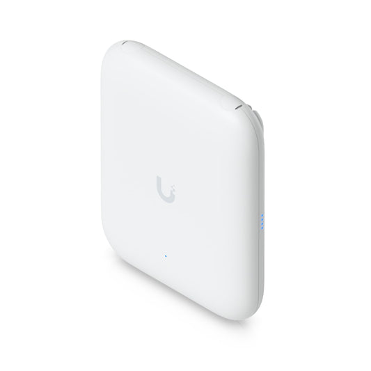 Ubiquiti U7 Outdoor, 2Yr Warr, 4 Spatial Streams, 465 m²  Coverage, 200 Devices, PoE Power, 2.5 GbE Uplink, Versatile Wall Pole Mounting