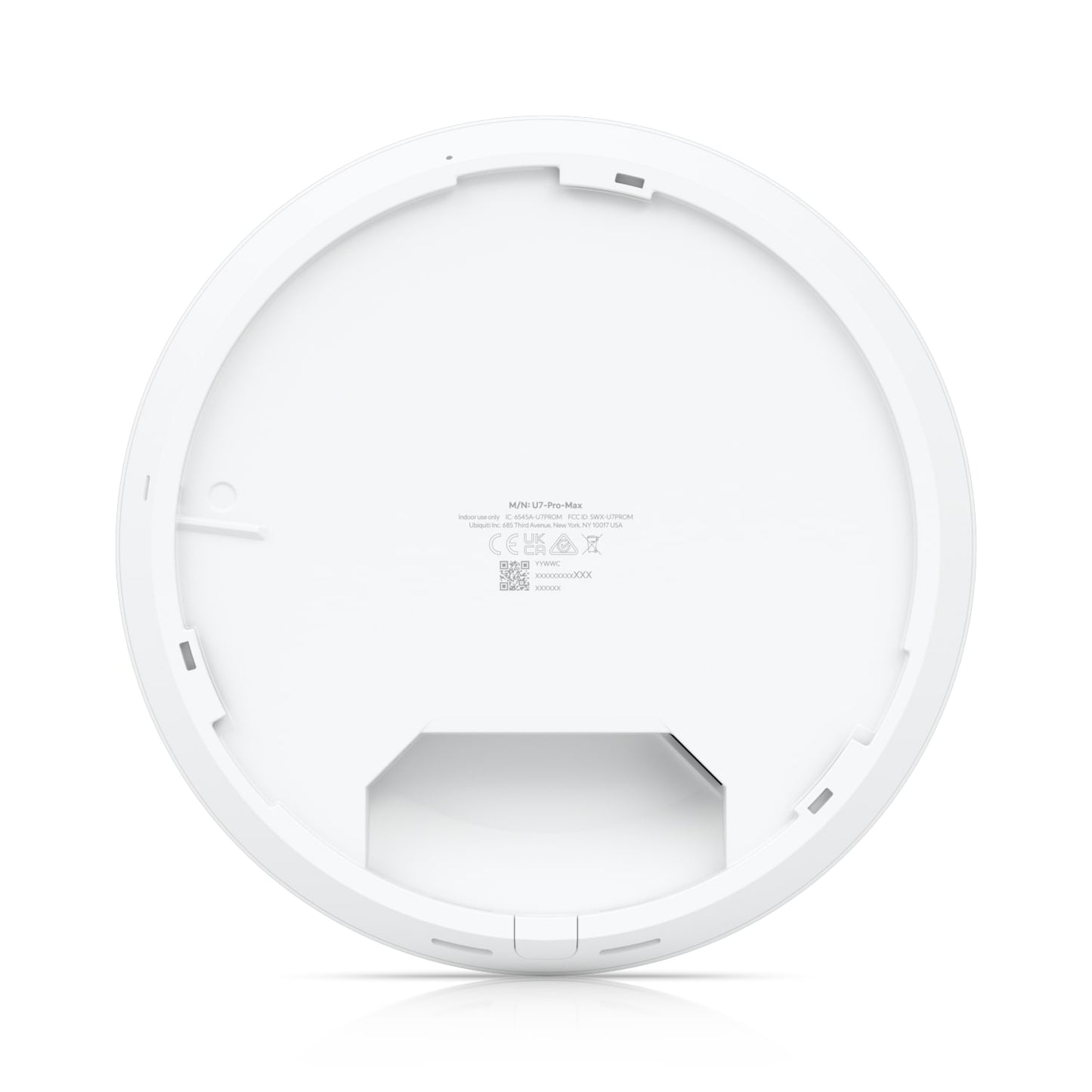 Ubiquiti U7-Pro-Max, Ceiling-mounted WiFi 7 AP, 8 Spatial Streams,6 GHz Support,2.5 GbE Uplink, 500 Devices,For Large-scale Environments