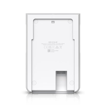 Ubiquiti U7 Pro Wall, 6 Spatial Strea,6 GHz Support Tailored,PoE, Voltage 4457V DC, Max Power 22W,2.5 GbE uplink,300 Devices,140 m² cover