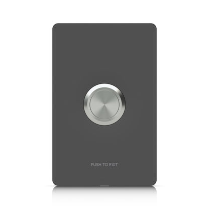 Ubiquiti Access Button, Push-to-exit Button Designed For UniFi Access Hubs, Contacting Rate 30V DC, 2A, Indoor Only