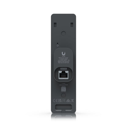 Ubiquiti UniFi Access Reader G2 Professional (BLACK), 2-Way Intercom, Unlock Via NFC or Unifi Identity, IP55 Weather Resistance, Pin Unlock