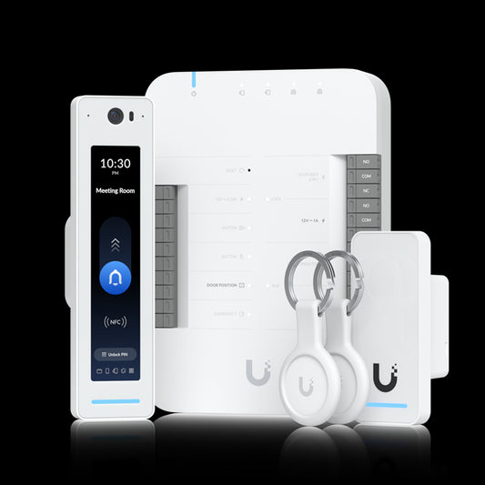 Ubiquiti UniFi Access Gen 2 Pro Starter Kit - Comprehensive UniFi Access Starter Kit - UniFi Dream Machine Pro required