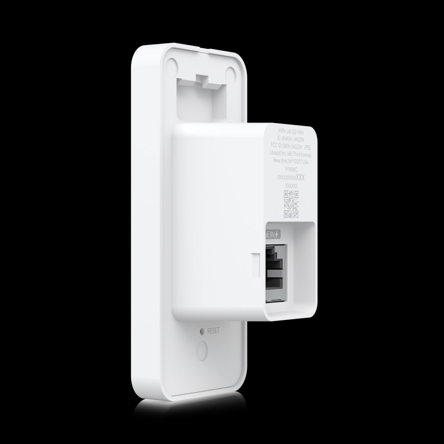Ubiquiti UniFi Access Reader G2, Entry Exit Messages, IP55 Weather Resistance, Additional Handwave Unlock Functionality