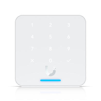 Ubiquit Reader Flex, White ,Third-generation NFC Card Reader With A Keypad  Apple Touch Pass Support, Outdoor IP55, Power via POE