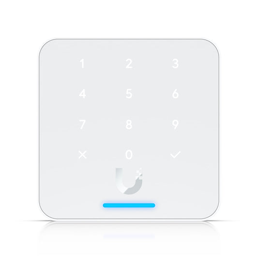 Ubiquit Reader Flex, White ,Third-generation NFC Card Reader With A Keypad  Apple Touch Pass Support, Outdoor IP55, Power via POE